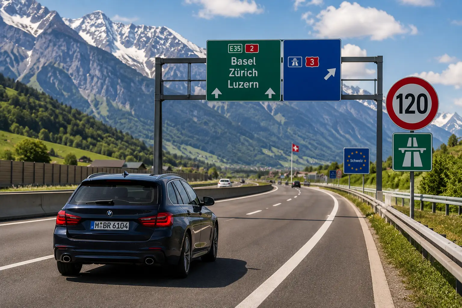 speed limit in switzerland