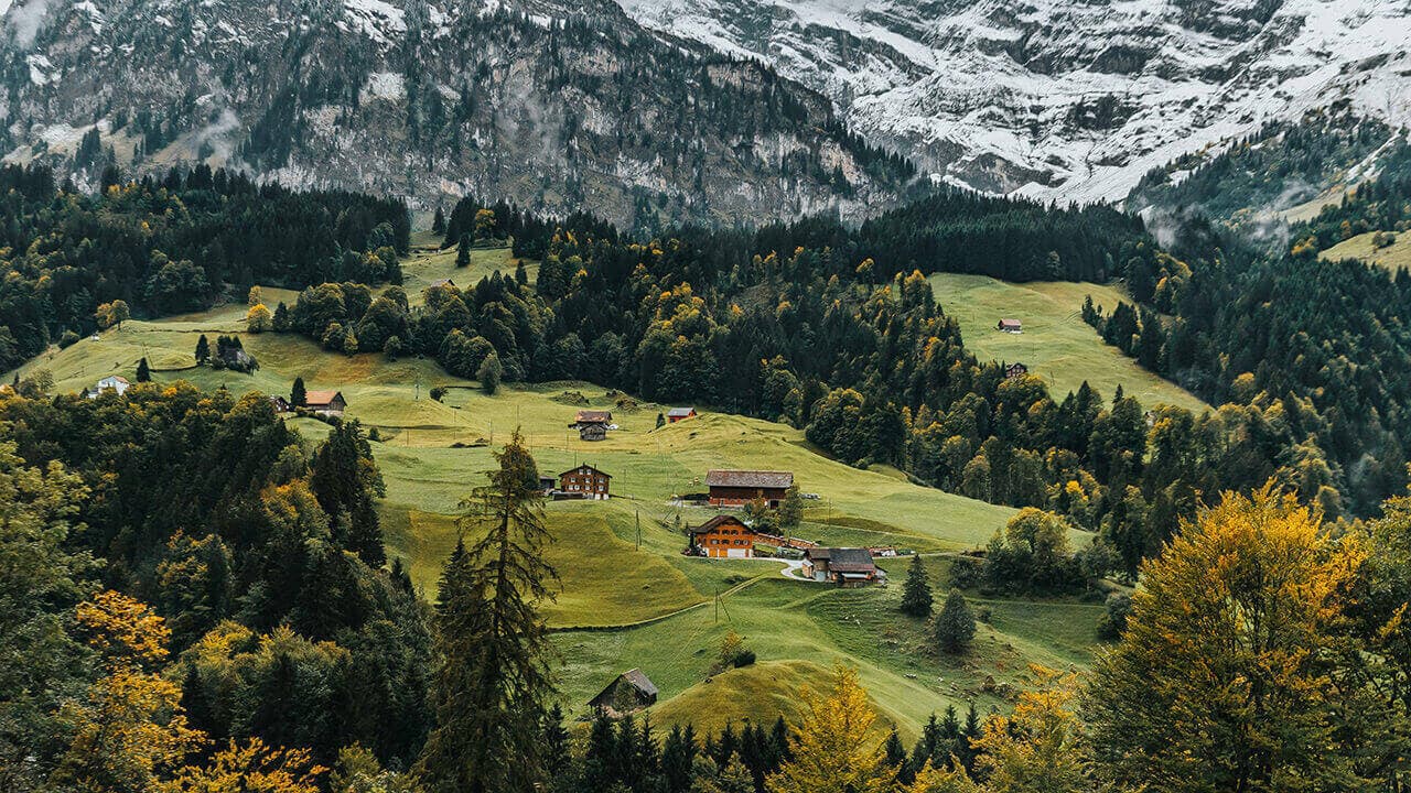 Switzerland landscape
